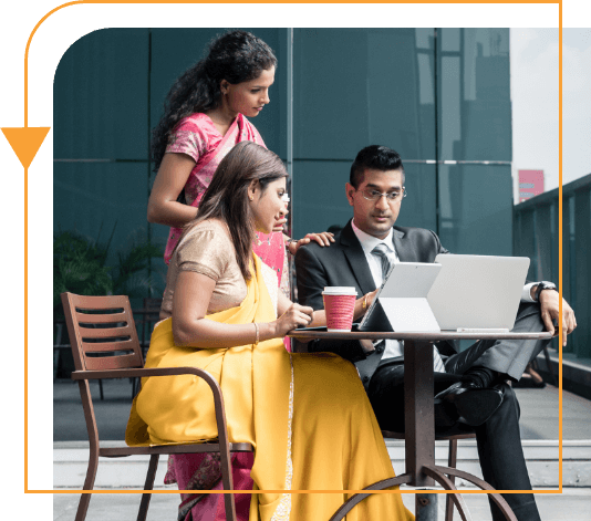 Gauri Tech Trade team collaborating with clients